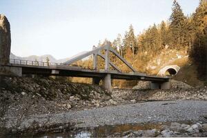 Oberrainbrücke Unken
