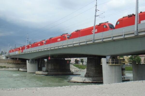 ÖBB Salzachbrücken Stadt Salzburg 